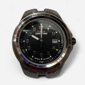 Timex Expedition Silver and Black Watch